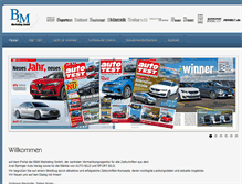 Tablet Screenshot of bm-marketing.net